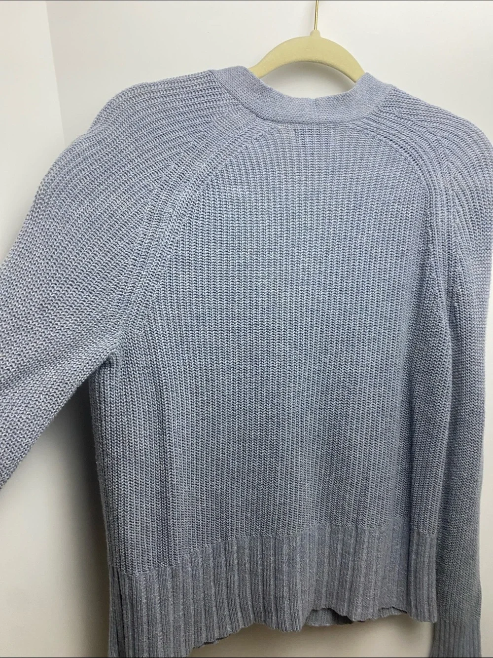 Old Navy Soft Light gray Button-Up Women's Cardigan - Picture 6 of 6